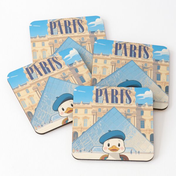 Item preview, Cute Duck In The Louvre Museum Paris designed and sold by Aguilar Trips.