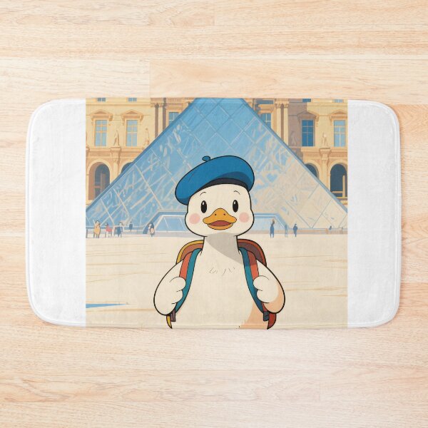 Item preview, Cute Duck In The Louvre Museum Paris designed and sold by Aguilar Trips.