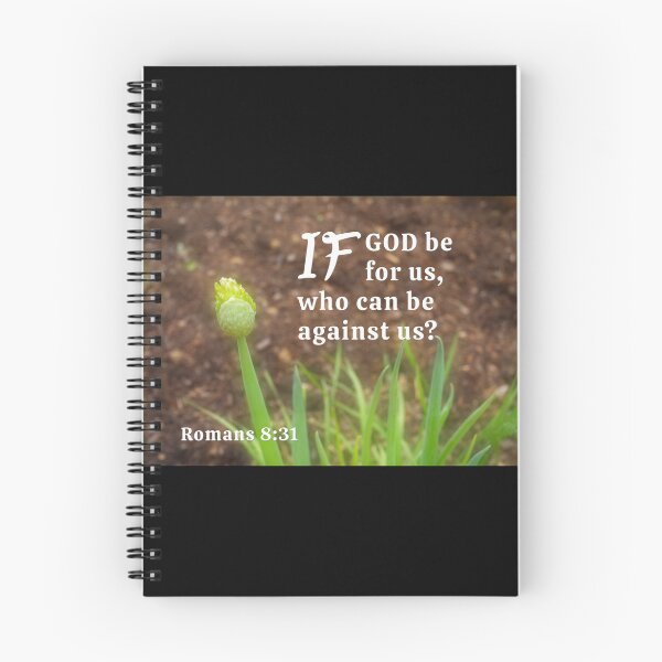 Item preview, If God Be For Us, Who Can Be Against Us? Romans 8:31 designed and sold by Angela Dow.