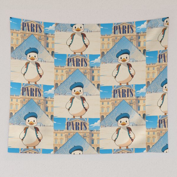 Item preview, Cute Duck In The Louvre Museum Paris designed and sold by Aguilar Trips.