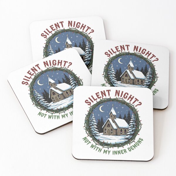 Item preview, Silent Night? Not With My Inner Demons designed and sold by King Arthur's Hall.