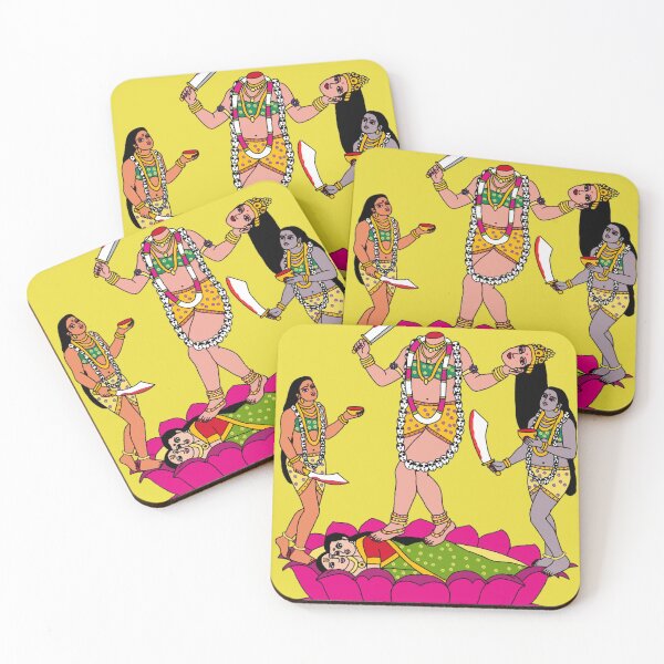 Item preview, Goddess Chinnamastika – Fierce Shakti Devi Art designed and sold by Harshit_Digital_Arts.