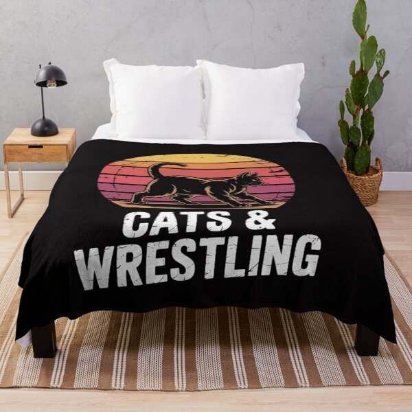 Item preview, Cats and Wrestling Men's or Women's Cat and Wrestler designed and sold by ConceptThena.