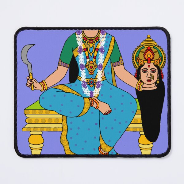 Item preview, Goddess Chinnamastika – Fierce Shakti Devi Art designed and sold by Harshit_Digital_Arts.