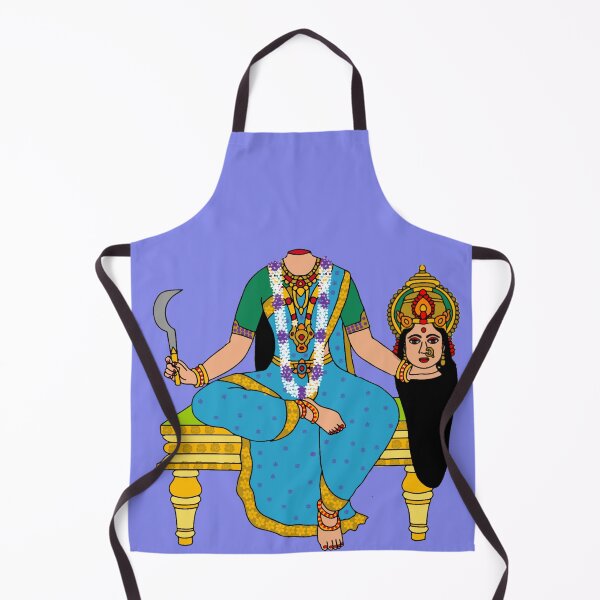 Item preview, Goddess Chinnamastika – Fierce Shakti Devi Art designed and sold by Harshit_Digital_Arts.