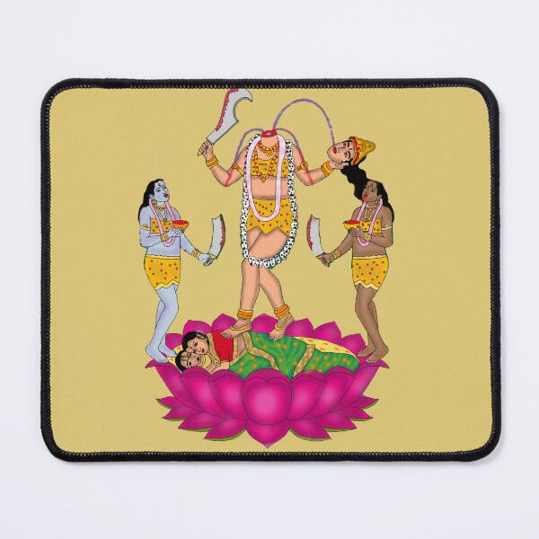 Item preview, Goddess Chinnamastika – Fierce Shakti Devi Art designed and sold by Harshit_Digital_Arts.