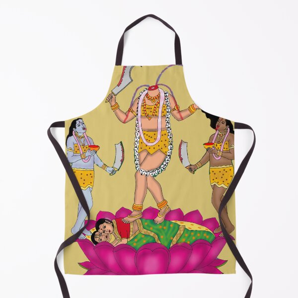 Item preview, Goddess Chinnamastika – Fierce Shakti Devi Art designed and sold by Harshit_Digital_Arts.