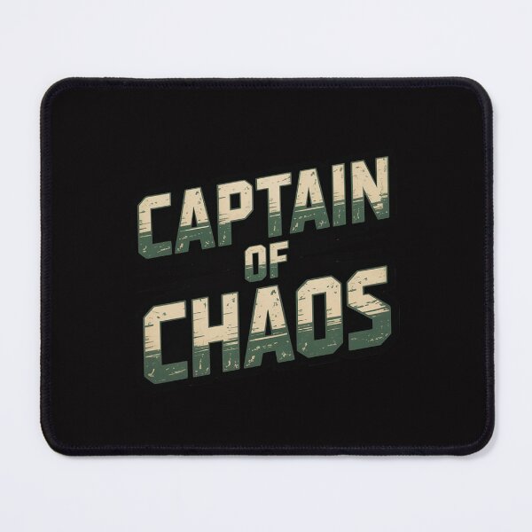 Item preview, Captain of Chaos Dad Men Teacher designed and sold by ConceptThena.
