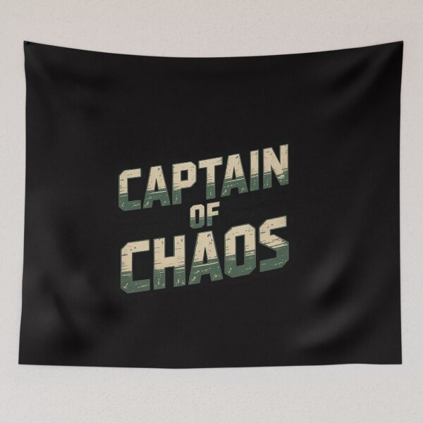 Item preview, Captain of Chaos Dad Men Teacher designed and sold by ConceptThena.