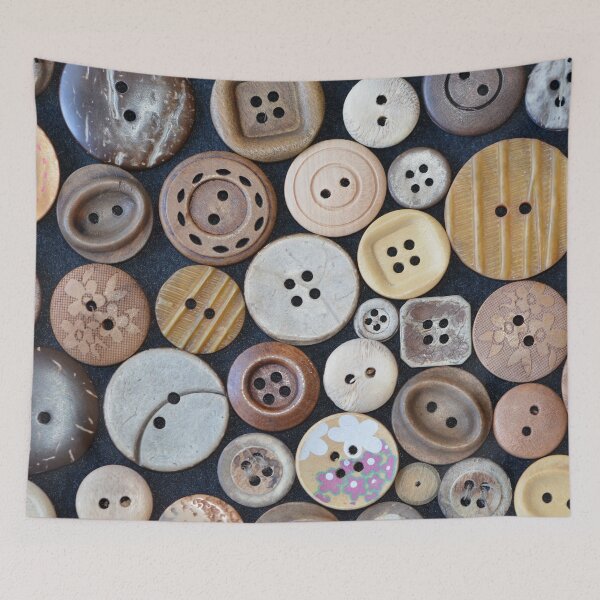 Item preview, Vintage Button Collection - wooden designed and sold by larissamae.