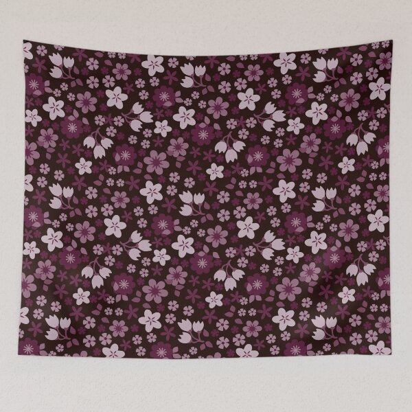 Item preview, Delicate Wine Floral Seamless Repeat designed and sold by Sharon Schwalbe.