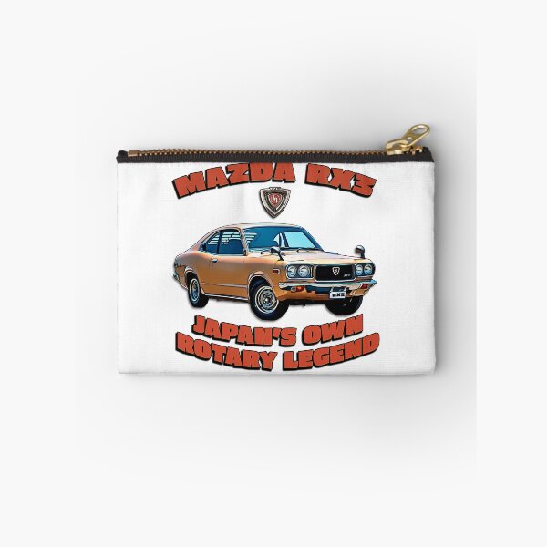 Item preview, Japan’s own Mazda RX3 rotary legend cartoon art designed and sold by Michael van der Hoorn.