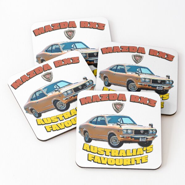 Item preview, Australia’s favourite Mazda RX3 cartoon classic designed and sold by Michael van der Hoorn.