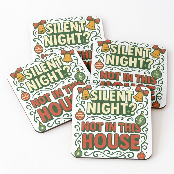 Item preview, funny Christmas- Silent Night Not in This House Christmas  designed and sold by Eric’s Creative Corner.