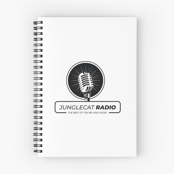 Item preview, JungleCat Radio Black Logo designed and sold by JungleCatRadio.