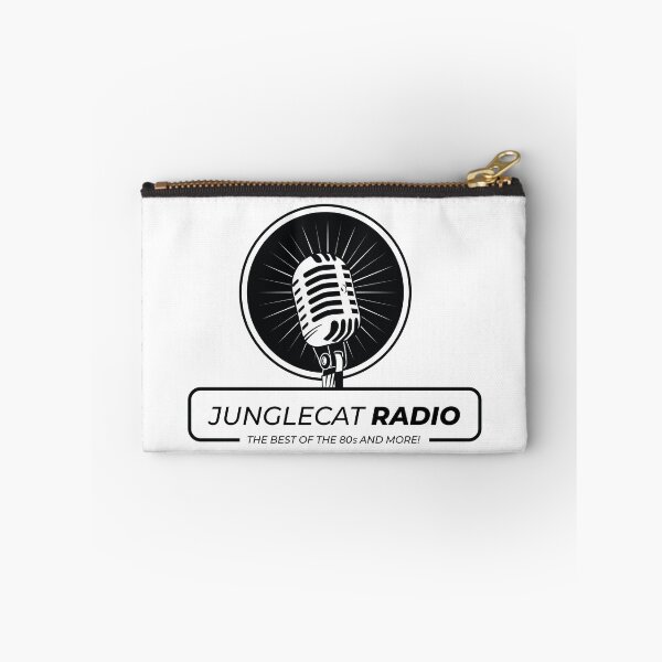 Item preview, JungleCat Radio Black Logo designed and sold by JungleCatRadio.