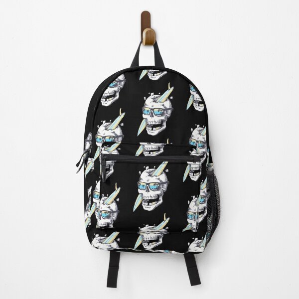 Item preview, Skull Surfing Summer Vibes Beach Skeleton Sea Meme Lovers designed and sold by BeulahJoseph.