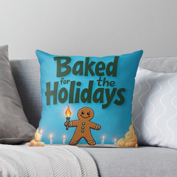 Item preview, Baked for the Holidays – Gingerbread Funny Xmas Design designed and sold by TroyTheTerrific.