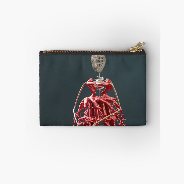 Item preview, Eva Red Liquid Dress 3D | Abstract Female Sculpture Fashion Haute Couture designed and sold by Keltoi-art.