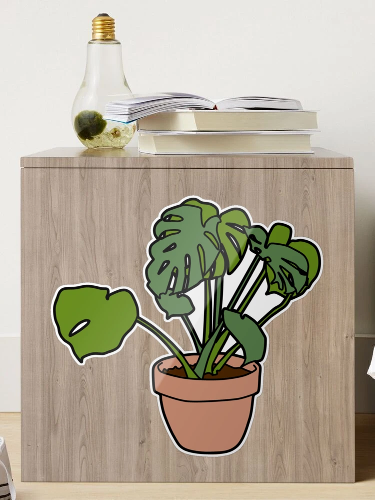 house plant Sticker for Sale by dai$y s0ck