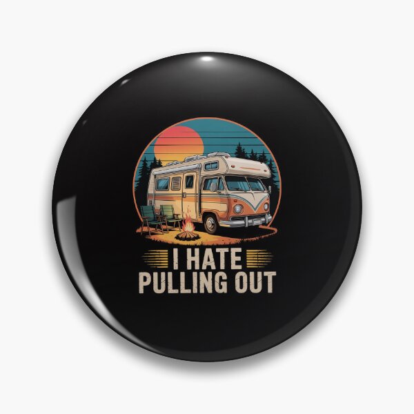 Item preview, Camping I Hate Pulling Out Travel Trailer designed and sold by ConceptThena.
