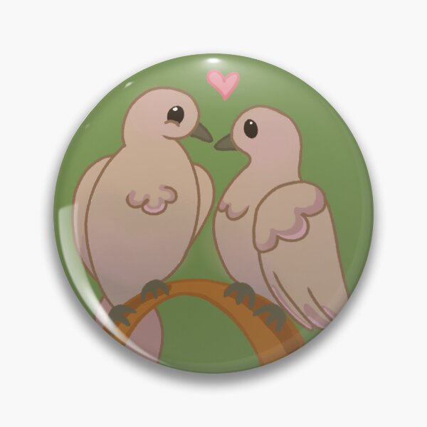 Item preview, Bird Picnic- Mourning Doves designed and sold by P-plumcrafts.