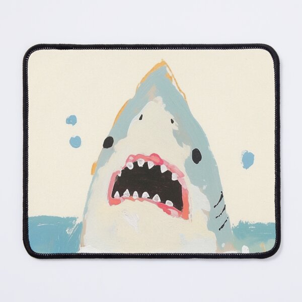 Item preview, Playful Great White Shark designed and sold by trajeado14.