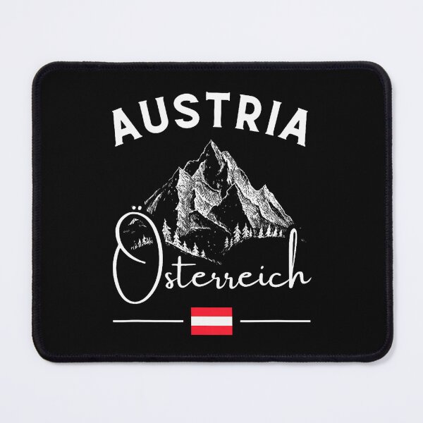 Item preview, Austria Sterreich Alps Mountains Austrian Flag Tyrol Travel designed and sold by TeresaLaurie.