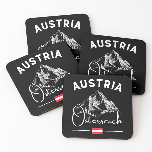 Item preview, Austria Sterreich Alps Mountains Austrian Flag Tyrol Travel designed and sold by TeresaLaurie.