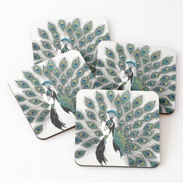 Item preview, Drawing of a peacock designed and sold by orlarclip.