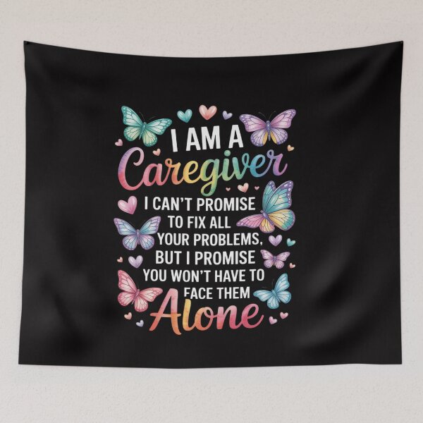 Item preview, Butterfly I Am A Caregiver Job Profession Caregiving Carer designed and sold by ConceptThena.