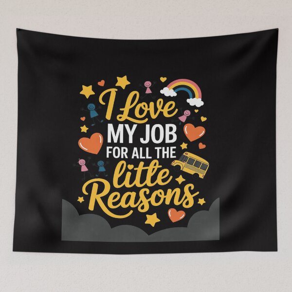 Item preview, Bus Driver I Love My Job Little Reasons Back to School designed and sold by ConceptThena.