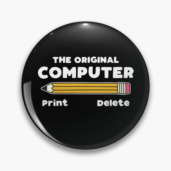 Item preview, The Original Computer Graphic Print Delete designed and sold by NQArtist.