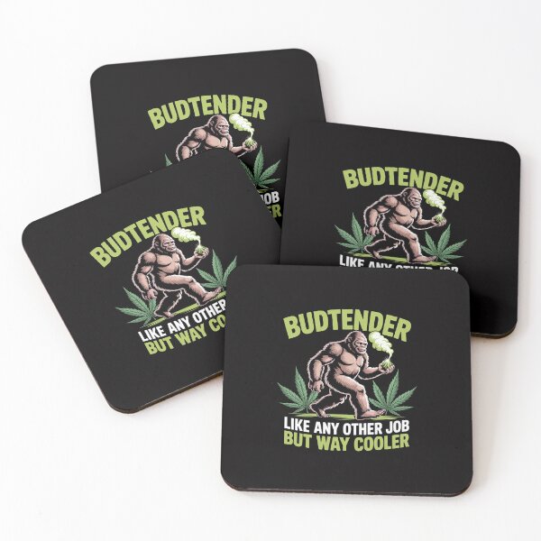 Item preview, Budtender Like Any Other Job Bigfoot Cannabis Specialist designed and sold by ConceptThena.
