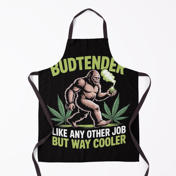 Item preview, Budtender Like Any Other Job Bigfoot Cannabis Specialist designed and sold by ConceptThena.