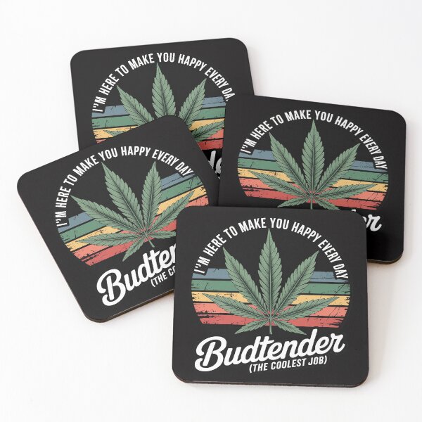 Item preview, Budtender Coolest Job Marijuana Weed Supporters designed and sold by Viepenny.