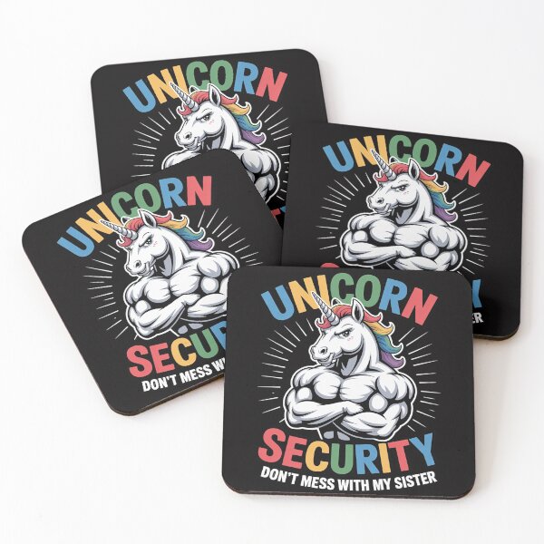 Item preview, Brother Unicorn Security Dont Mess With My Sister designed and sold by Viepenny.