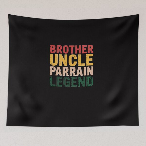 Item preview, Brother Uncle Parrain Legend Family Appreciation designed and sold by Viepenny.