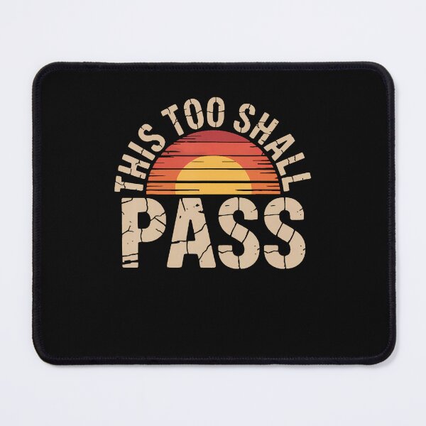 Item preview, This Too Shall Pass Sunset Vintage Style designed and sold by KristinCleo.