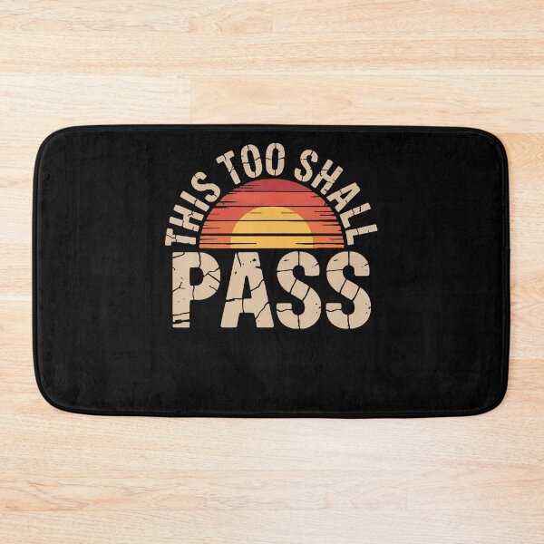 Item preview, This Too Shall Pass Sunset Vintage Style designed and sold by KristinCleo.