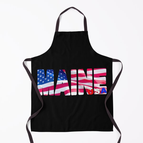 Item preview, MAINE USA - Red White and Blue Sticker Tee Shirt designed and sold by Adam Gormley.