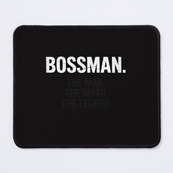 Item preview, Bossman Boss Gift Man Myth The Legend designed and sold by Viepenny.
