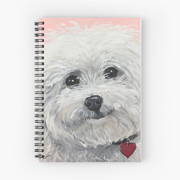 Item preview, Cute Bichon Frise Art designed and sold by leekellerart.