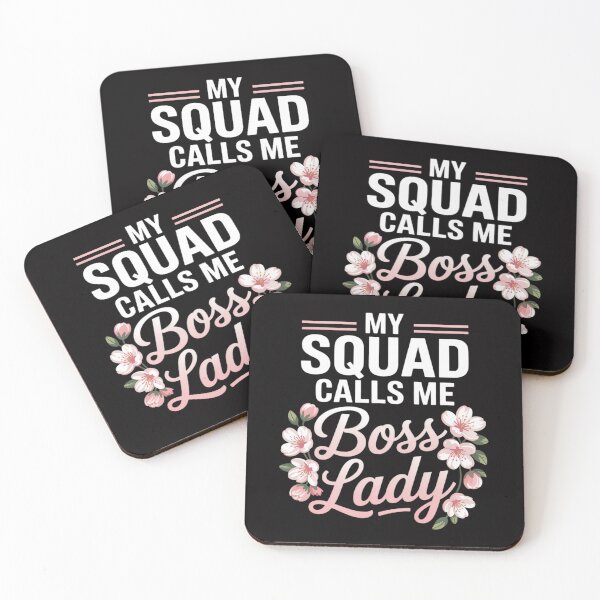 Item preview, Boss Gift My Squad Calls Me Boss Lady designed and sold by Viepenny.