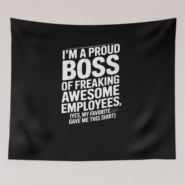 Item preview, Boss - I'm A Proud Boss Of Freaking Awesome... designed and sold by Viepenny.