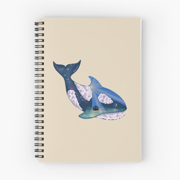 Item preview, Ship on a whale designed and sold by Spectrum-Scapes.