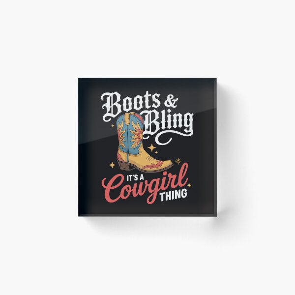 Item preview, Boots & Bling It's A Cowgirl Thing Rodeo Western Country designed and sold by Viepenny.
