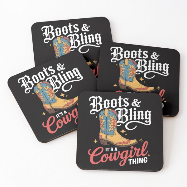Item preview, Boots & Bling It's A Cowgirl Thing Rodeo Western Country designed and sold by Viepenny.