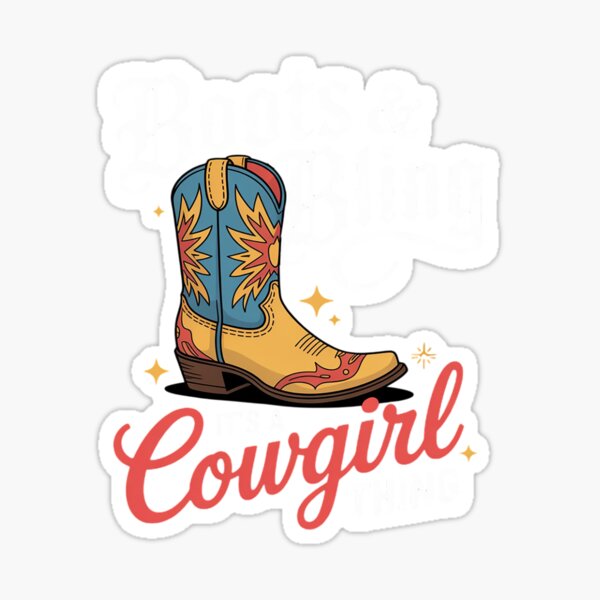 Item preview, Boots & Bling It's A Cowgirl Thing Rodeo Western Country designed and sold by Viepenny.