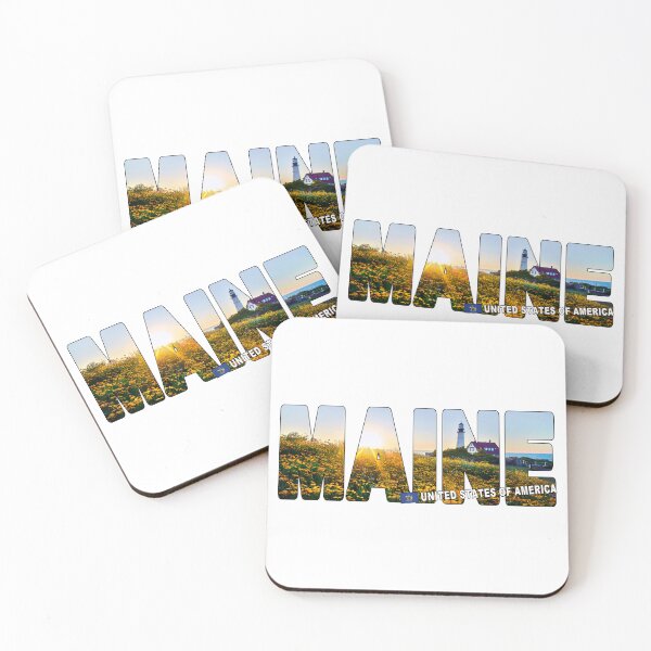 Item preview, MAINE United States of America - Portland Lighthouse Sunrise designed and sold by Adam Gormley.